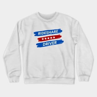 5-Star Rideshare Driver Crewneck Sweatshirt